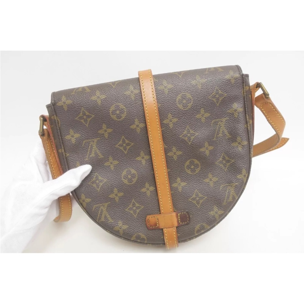 LOUIS VUITTON Chantilly MM Monogram Vintage Crossbody Shoulder Bag - Picture 4 of 15